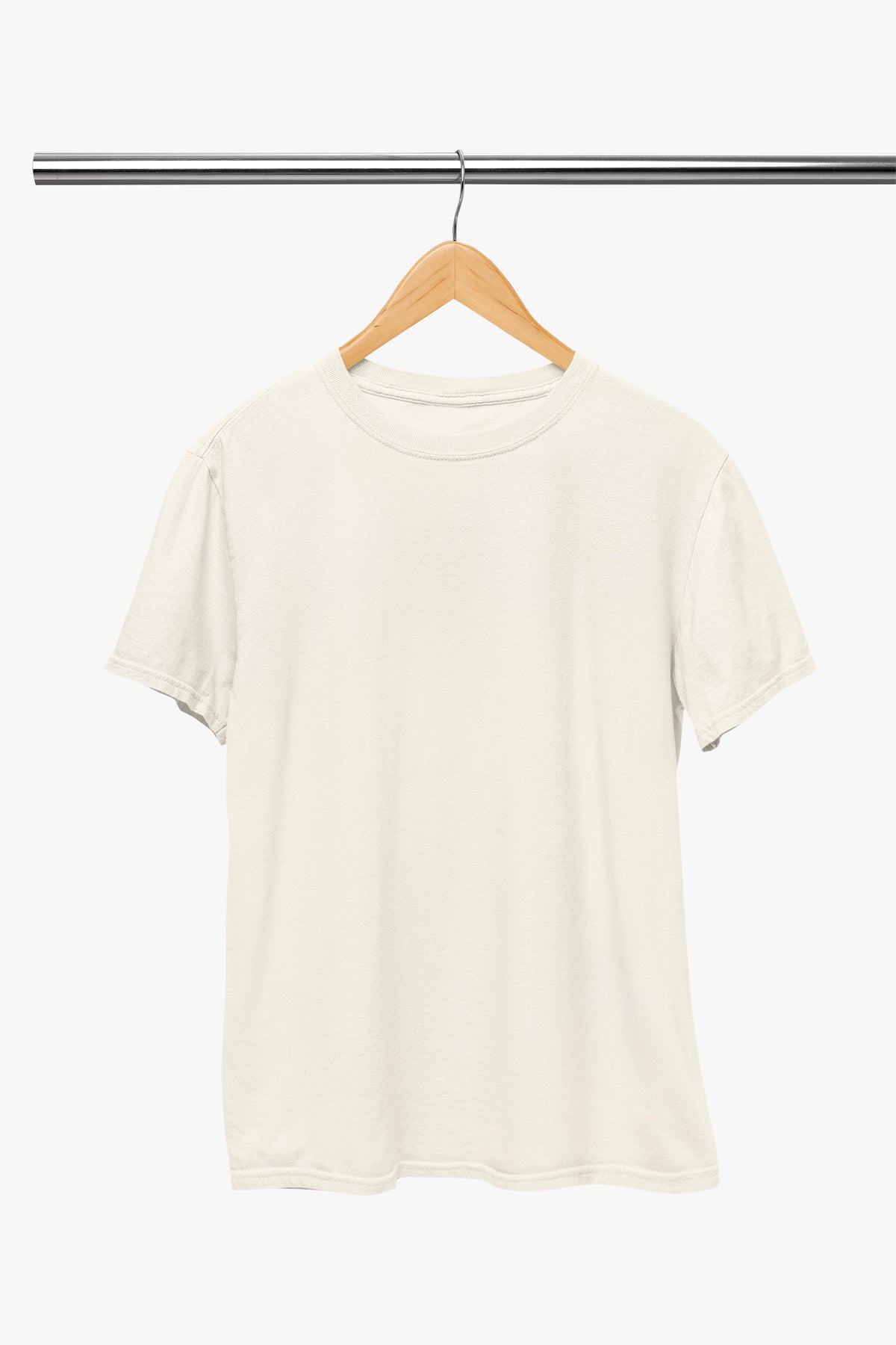 Off-White Classic Fit Plain Premium T-Shirt – Clean, Minimal, Essential