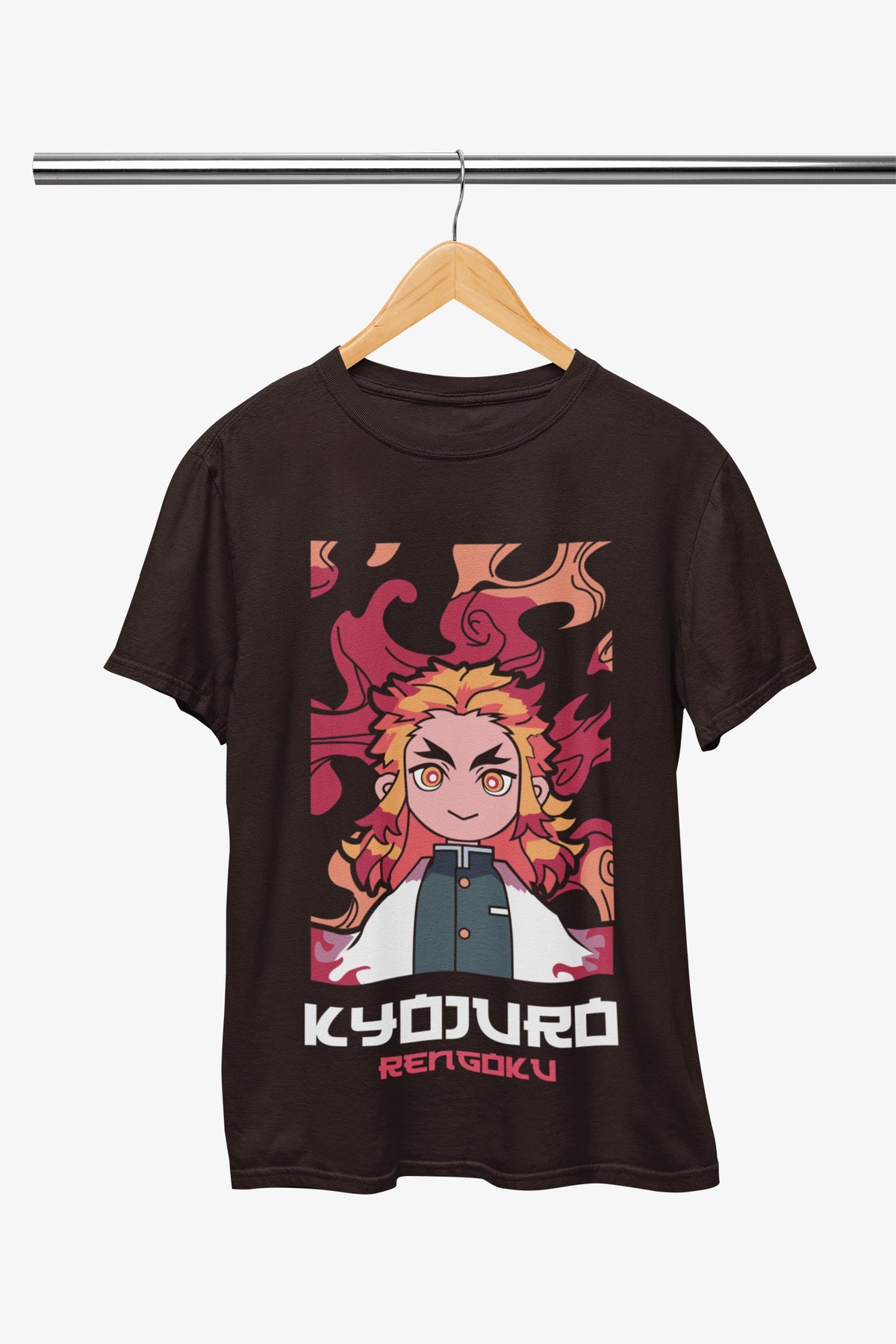 Kyojuro Coffee Brown Demon Slayer Unisex Classic T-Shirt