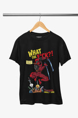 Premium Black Deadpool & Wolverine Unisex Anime T-Shirt