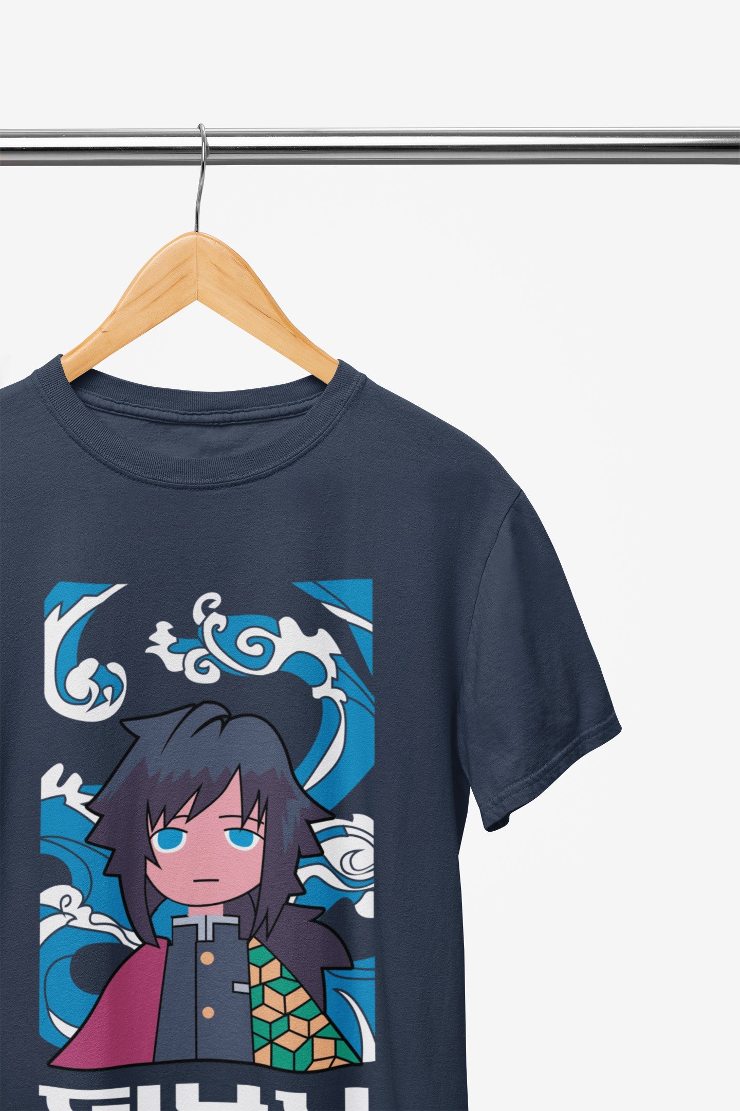 Giyu Navy Demon Slayer Unisex Classic T-Shirt