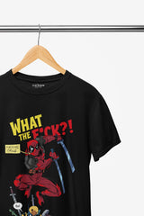 Premium Black Deadpool & Wolverine Unisex Anime T-Shirt