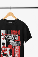 Premium Black Haikyuu Anime Unisex T-Shirt